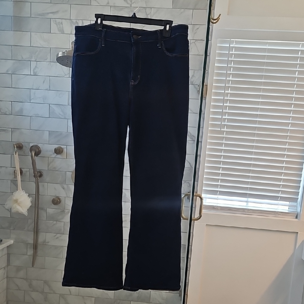 Old Navy Dark Blue Flare Jeans